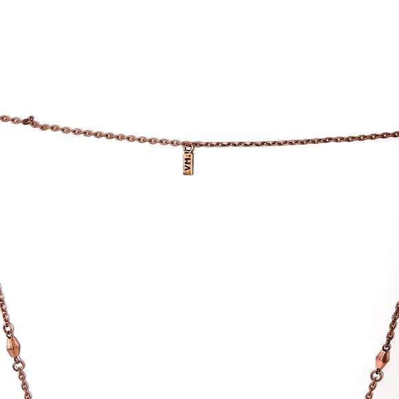 Vanessa Mooney The Cage Necklace in Brass - Picture 3 of 5